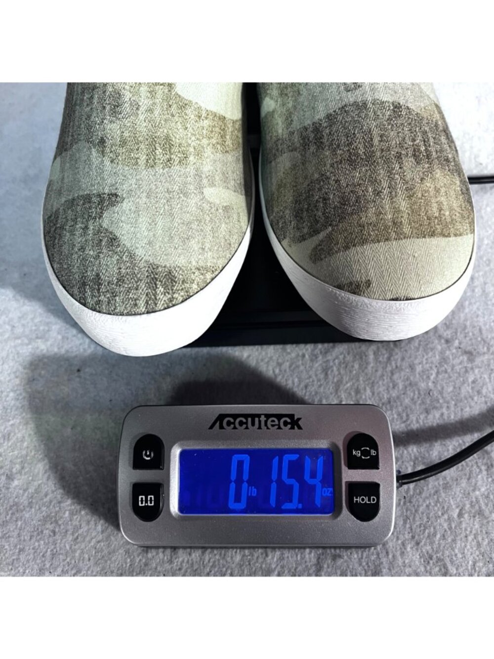 SeaVees Baja Slip-On Cream Camouflage Herringbone Twill Casual Womens Shoes US 8 - Picture 12 of 12